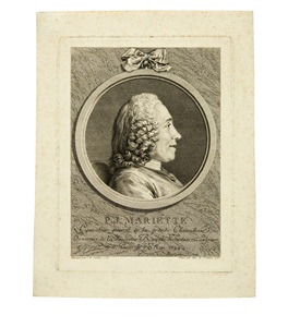 pierre-jean mariette (1694–1774) by augustin de saint-aubin