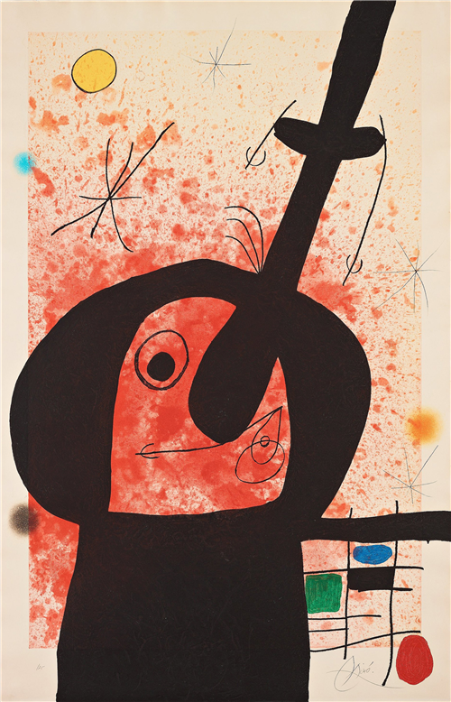 Le Penseur Puissant (The Mighty Thinker) by Joan Miró